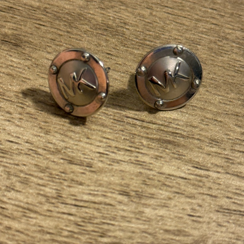 Michael Kors Silver Stud Earrings